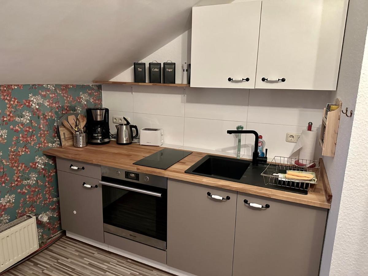 Apartment Zum Roten Fuchs Inkl. Parkplatz Erfurt Luaran gambar