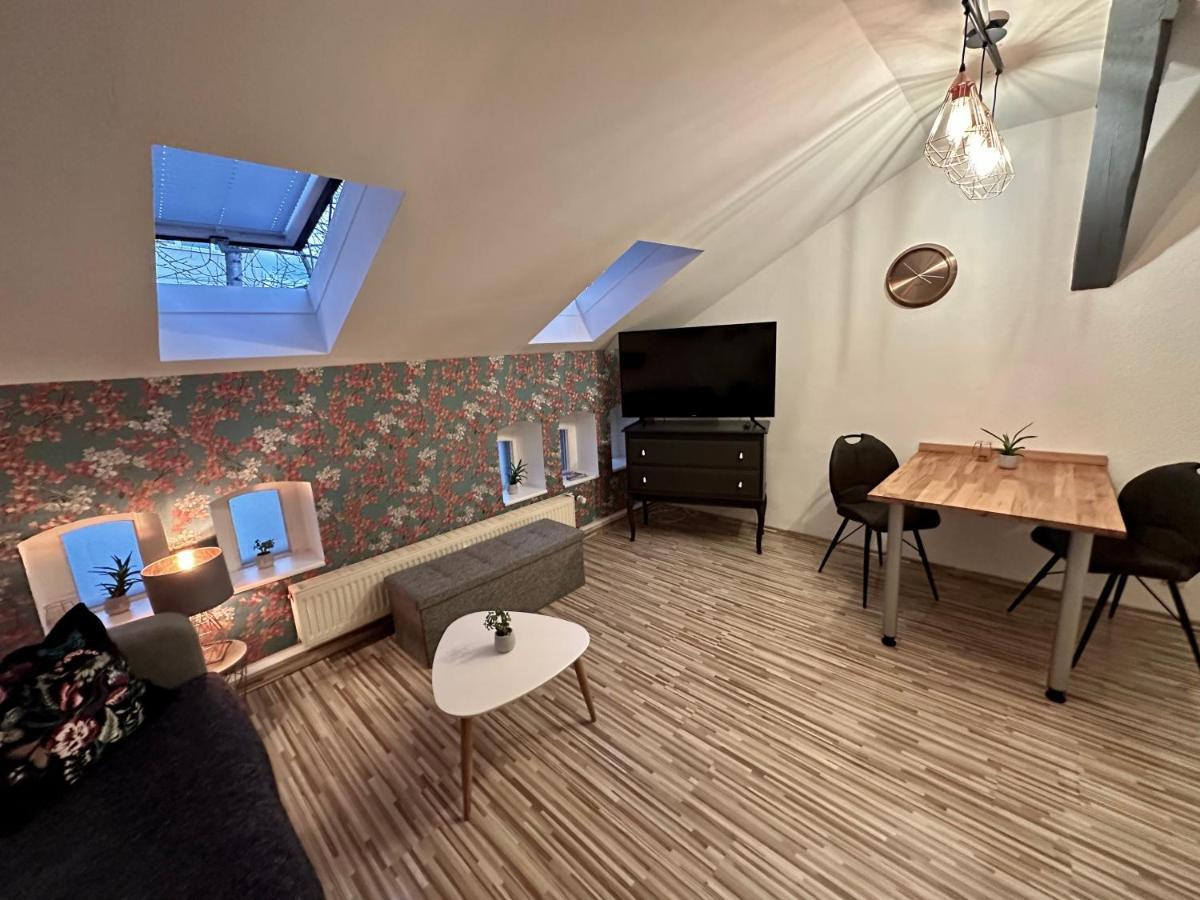 Apartment Zum Roten Fuchs Inkl. Parkplatz Erfurt Luaran gambar
