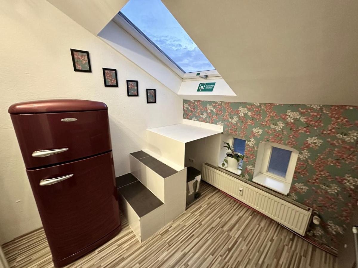 Apartment Zum Roten Fuchs Inkl. Parkplatz Erfurt Luaran gambar